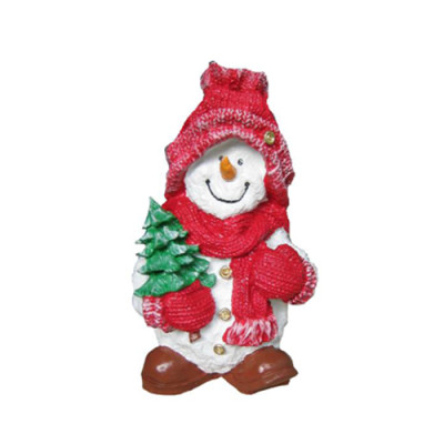 Joulupukki kuvio patsas ulkoinen valon sisustus Nikolaus skuult 51cm uusi