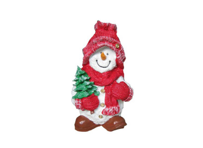 Joulupukki kuvio patsas ulkoinen valon sisustus Nikolaus skuult 51cm uusi