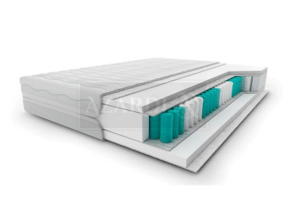 Patjojen yksinoikeudella patjat Visco Kern 7 -vyöhykkeellä ylellinen makuuhuone 140x200cm