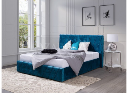 Bett Polster Design Luxus Kaksoishotellisänky Avio 160 x 200 cm Nukkumishuone Sametti