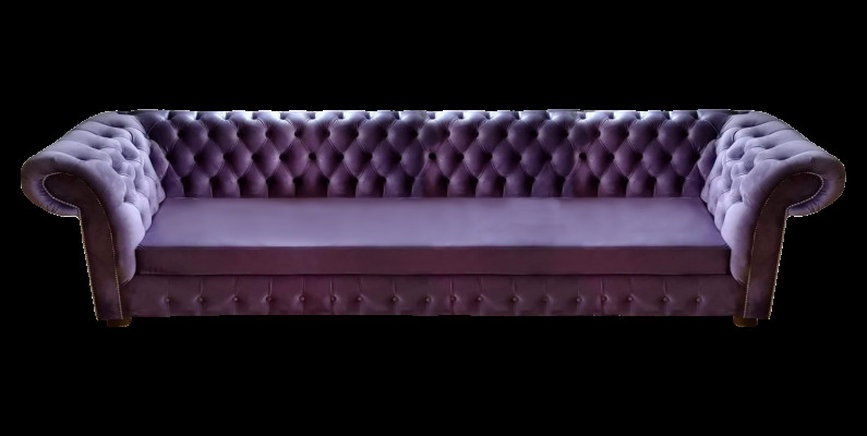 Modern Design Chesterfield Sofa Viersitzer Couch Einrichtung Wohnzimmer