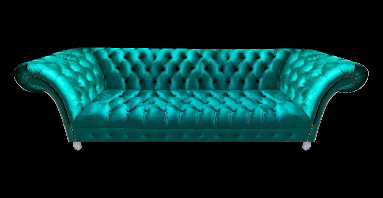 Chesterfield Luxus Modern Kolmen Istuttava Soofa Designer Olohuone Uusi