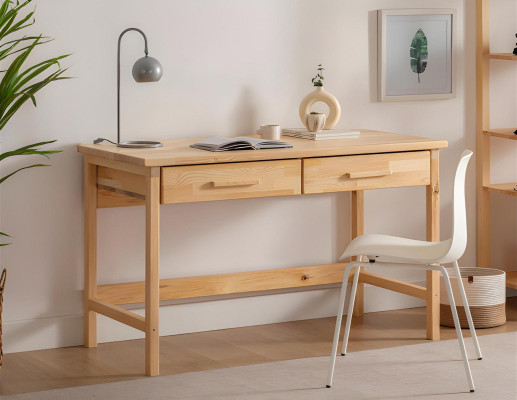 Tyylikäs beige kirjoituspöytä Moderni sivupöytä Luksus puu huonekalut