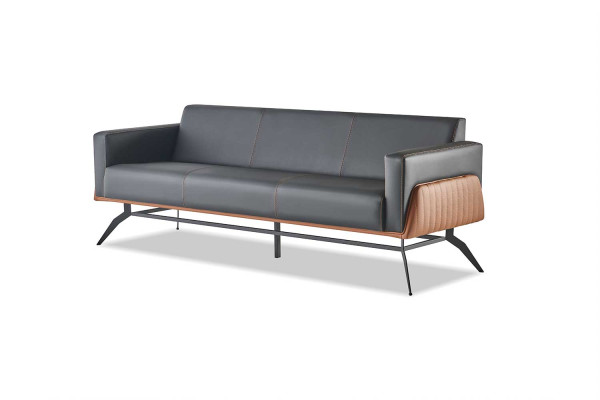 Suuri beige viehättävä 6-paikkainen soiva yksinkertaisessa muotoilussa premium-materiaaleista
