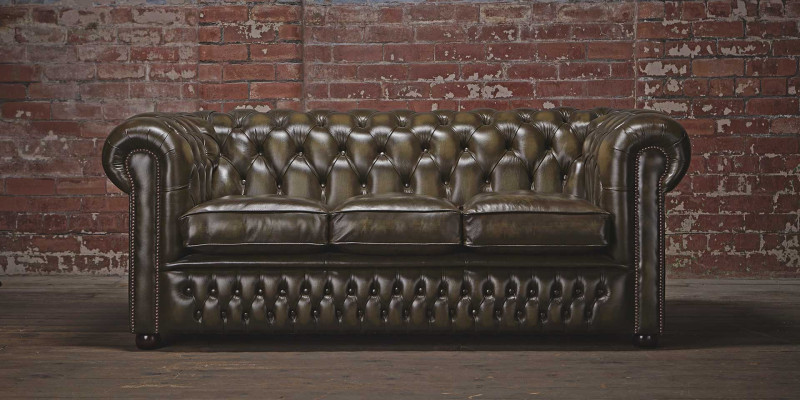Chesterfield 3 Sitzer XXL -verhoiltu istuinsohva sohva Garnitur Big Couch 2016-06