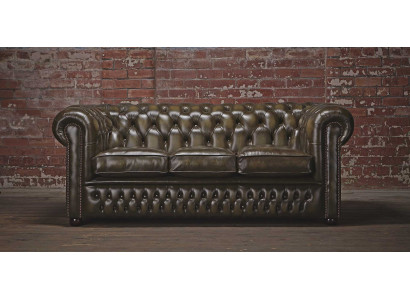 Chesterfield 3 Sitzer XXL -verhoiltu istuinsohva sohva Garnitur Big Couch 2016-06