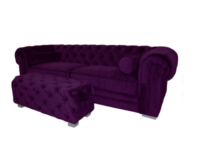 Chesterfield-sohva verhoilija suunnittelija divaanit sohvat setti sohva SLIII sohva №37