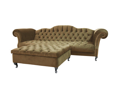 Chesterfield-sohva verhoilija suunnittelija sohvat SLIII sohva №54