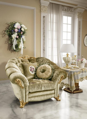Luxus Tuoli Tyyny Cocktail Rentoutus Lounge Klubin Tuolit Huonekalut Design Nojatuoli Beige