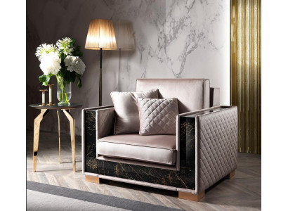 Designer Tekstiili 1 Istuin Tyyny Istuin Uusi Sofa Nojatuoli 120x102cm Soppa