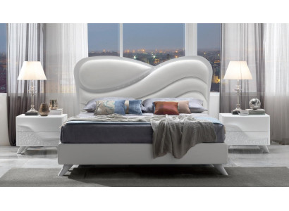 Bett Polster Design Luksus Kaksoishotellisängyt Nukkumahuone Sänkyrunko Puu