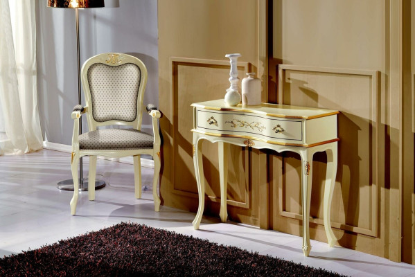 Braun Holz Italian huonekalut konsolipöytä huonekalujen tyyli barokki design konsolit