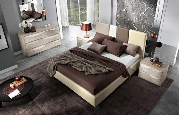 Bett Kaksoissänky Sänkyrunko Sänkykehykset Sängyt Kaksois Luxury Puu Design Nahka