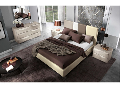 Bett Kaksoissänky Sänkyrunko Sänkykehykset Sängyt Kaksois Luxury Puu Design Nahka
