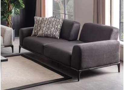 3-paikkainen sofa ruskea sohvat tyyli luksus olohuone moderni muotoilu pehmuste