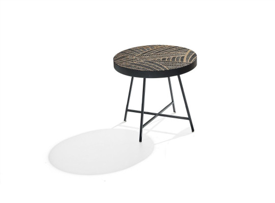 Pyöreä kahvipöytä, luxusdesign, olohuoneen sivupöytä, uusi