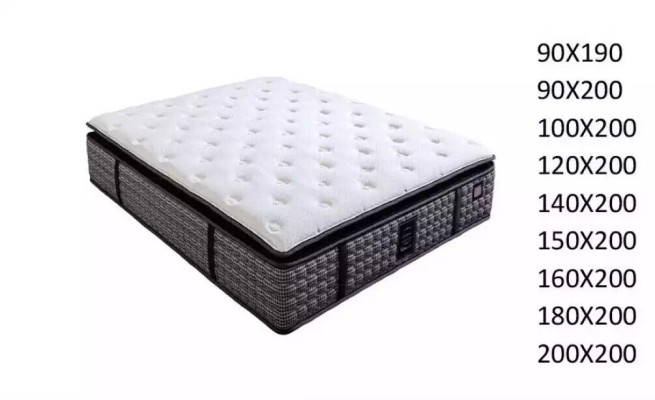 Korkealaatuinen 50 cm King Size -patja erittäin paksu