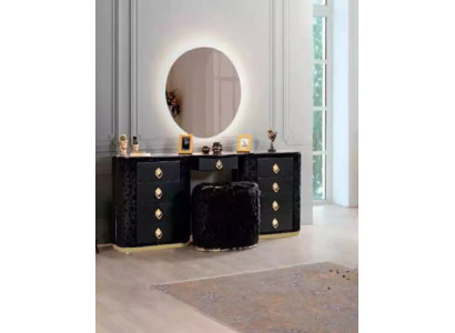 Meikkipöytä Set Konsoli Peili Makuuhuonekalut Design Jakkara Set Uusi
