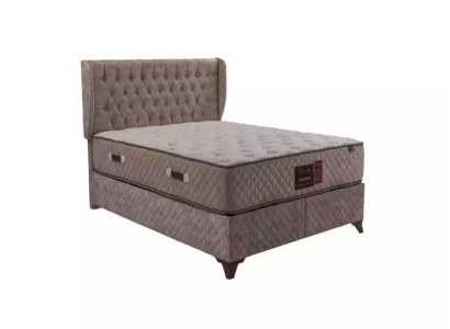 Bett Chesterfield makuuhuoneen sängyt tekstiili 180x200 cm sisältäen patjan
