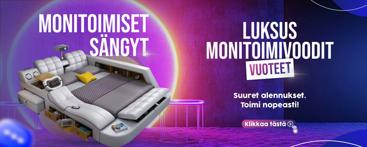 Monitoimihuonekalut – tilaa säästävä ja käytännöllinen
