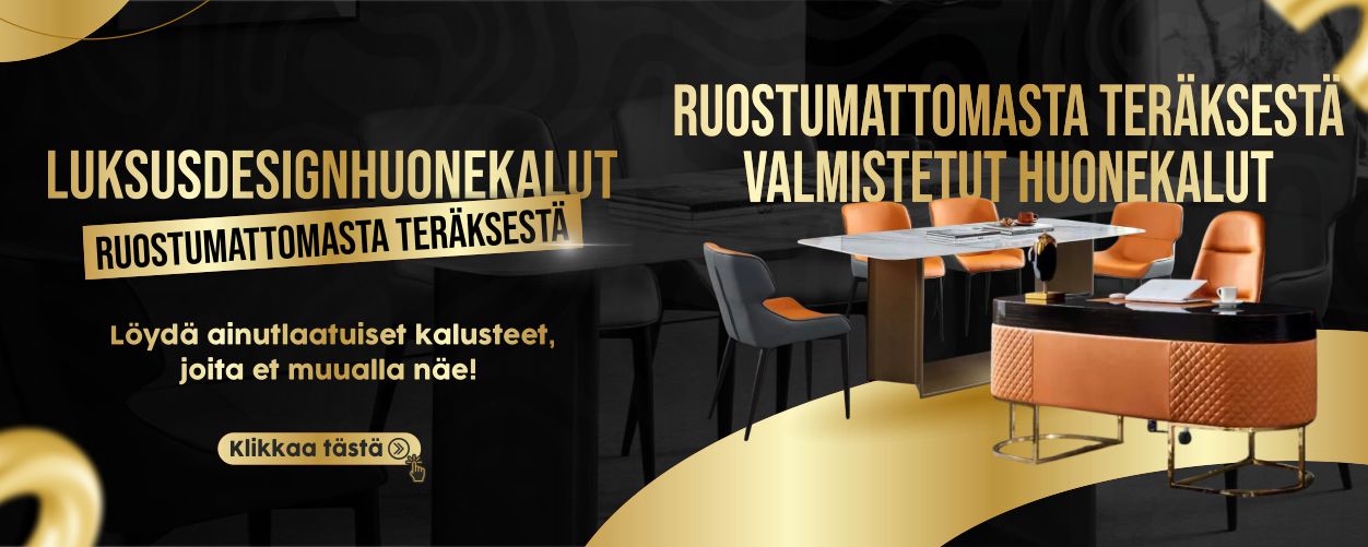 Teräshuonekalut – kestävä ja moderni muotoilu