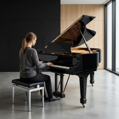 Mustat digitaaliset pianot