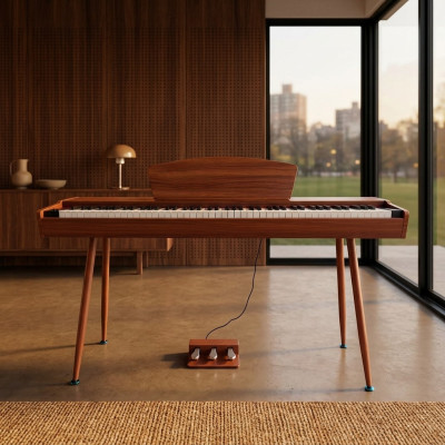Digitaalinen piano kotipiano digitaalinen kosketinsoitin 135cm punainen kirsikka