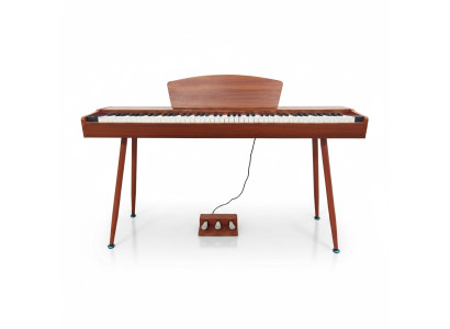 Digitaalinen piano kotipiano digitaalinen kosketinsoitin 135cm punainen kirsikka