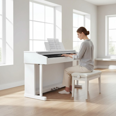 Digitaalinen piano Stage Piano Brillo valkoinen