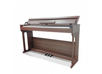 Kotikäyttöön tarkoitettu digitaalipiano 137cm ruskea