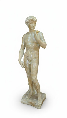 David-veistos Veistokset Figuurit Antiikki-tyylinen Patsas Patsaat Figuuri XXL 115cm Uusi