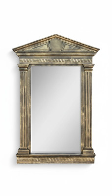 Seinäpeili Peili Kylpyhuone Eteinen Design Salon Medusa Antiikki Tyylilasi Vintage Pylväät