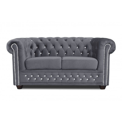 Chesterfield York Blink sängyn toiminnolla Tekstiili Istuinyhdyssohva Sofat Uusi