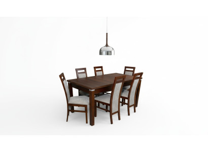 Pöytä + 6 tuolia Design ruokailuryhmä tuolisarja ruokailuryhmät pöydät