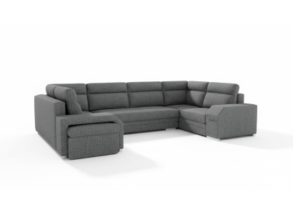 XXL Asuinalue Kulmasohva Sofa Istutustilat Verhoilu Garnituuri Designer U-muotoinen Kulma Uusi