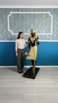 Seisovalaisin Veistos Figuuri Lamput Valaisin Egypti Patsas Figuurit Veistokset Uusi