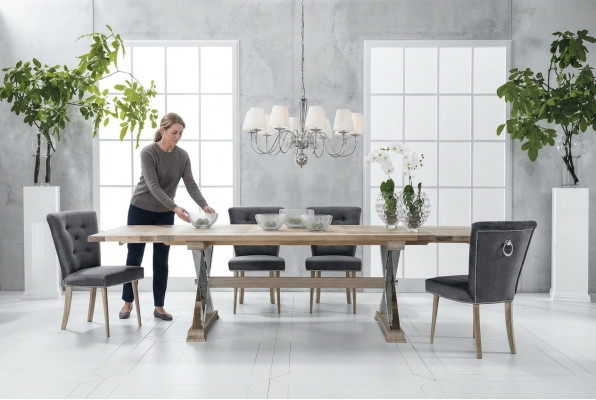 Ruokailuryhmä puupöydet ruokailuryhmä sarja tuolit uusi pöytä 4 design