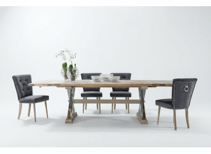 Ruokailuryhmä puupöydet ruokailuryhmä sarja tuolit uusi pöytä 4 design