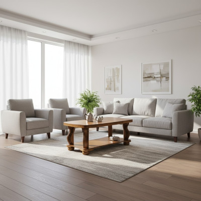 Käsityö Aito Puu Sohvapöytä Sofa Sivupöydät Klassinen Olohuone Pöytä