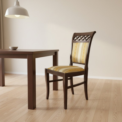 Klassiset nojatuolit tuoli design puu pehmusteet modernit tuolit ravintola ruokailuhuone