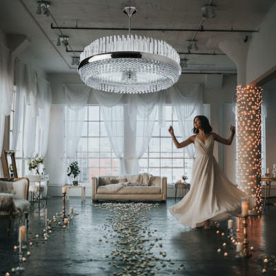 Bohemian-kattokruunu Peitevalot Lamppu Design de Luxe -kristallilamppu Valaisimet