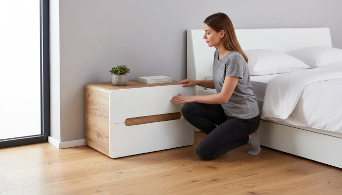 Design kaappi Apteekkikaapit Ripustus Koristeellinen design Puu hylly Seinä