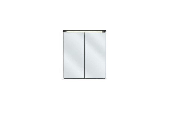 Peilikaappi Seinäkaappi Kylpyhuonekaappi peilillä 60 cm LED