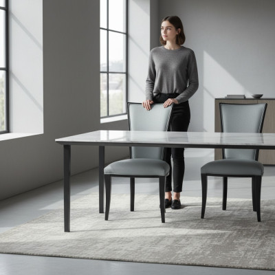 2x Massiivipuinen tuoli Ruokailuhuoneen tuoli Designer Lehn tuolit Ruokailuhuoneen tuolit Uusi