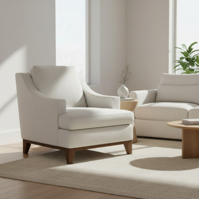 Sessel Lounge Sessel Pehmustettu sessel Tuoli Olohuone Makuuhuone 8x kpl