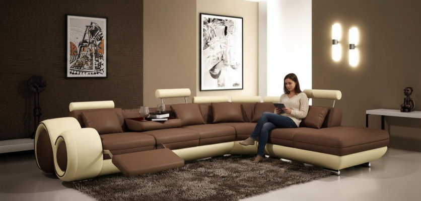 Sohva Kulmasohva Sohva Istuinverhoilu Asuinaluekalusto L-muotoinen Kangas