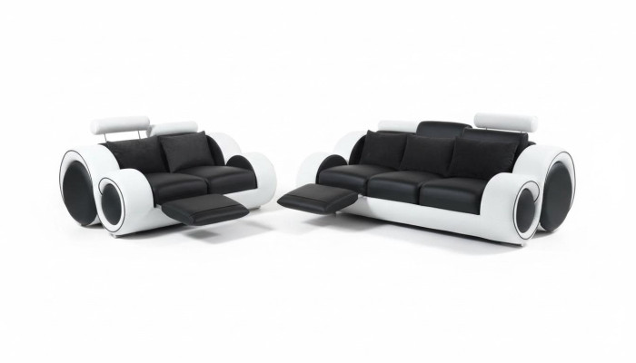 Johtajansohva Couch Sofagarnitur Uusi 3+2-paikkainen garnituuri Moderni muotoilu Sofa