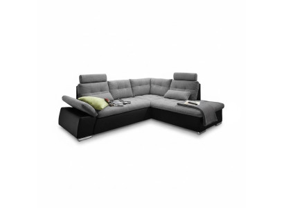 Kulmasohva L-muotoinen sohva Design Verhoilu Moderni Nahka Tekstiili Sänkytoiminto