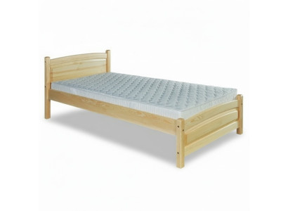 Massivholzbett Kiefer Holz Bettgestell 100x200 Vollholz Gästebett Handarbeit Neu