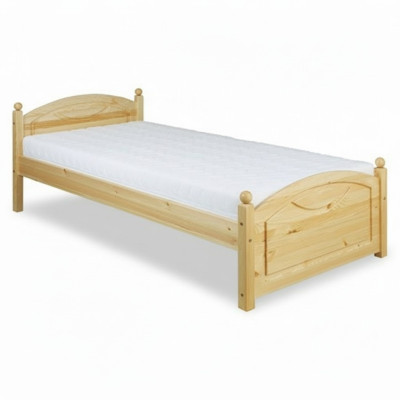 Bett-nuorisosänky mänty lastensänky kokopuu puusänky 100x200 runkoneen puu